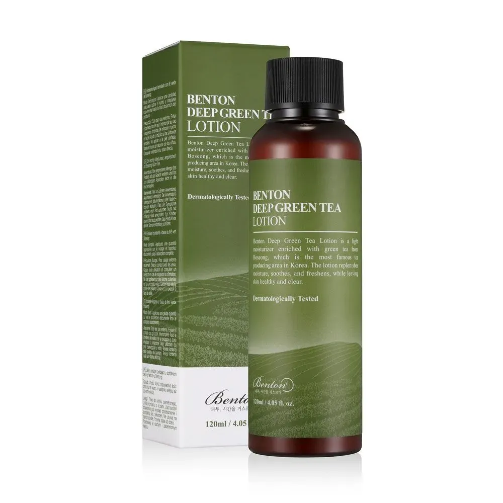 Лосьон для лица с зеленым чаем Benton Deep Green Tea Lotion 120 мл