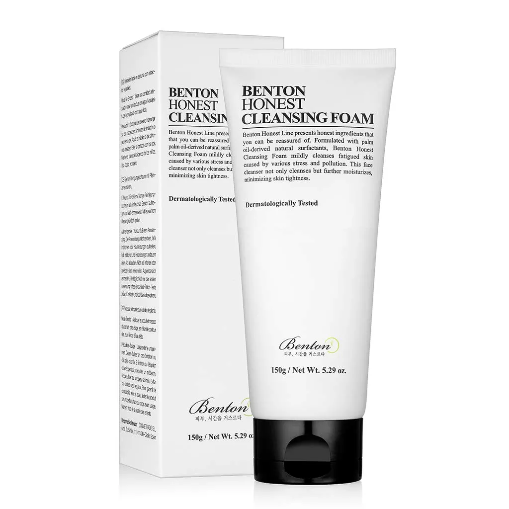 Гипоаллергенная очищающая пенка  Benton Honest Cleansing Foam 150 мл