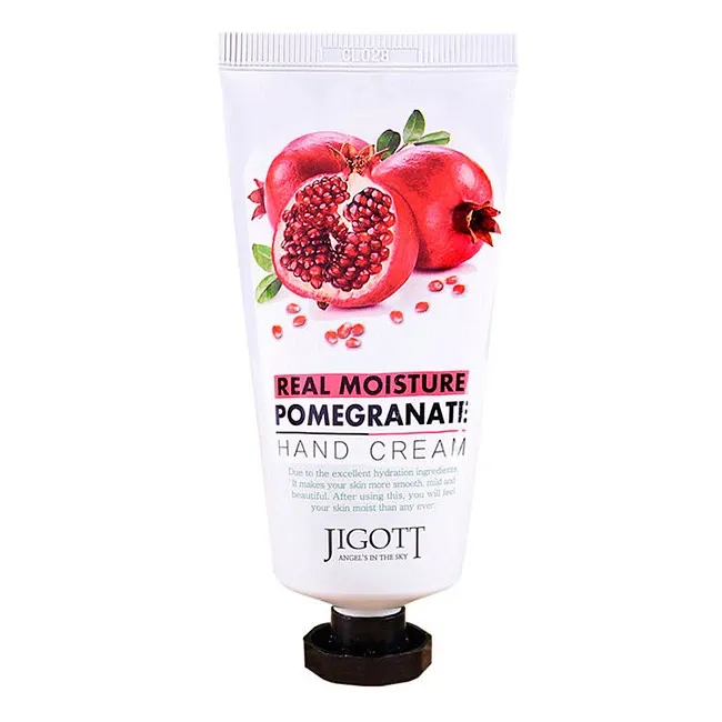 Увлажняющий крем для рук с экстрактом граната Jigott Real Moisture Pomegranate Hand Cream 100 ml