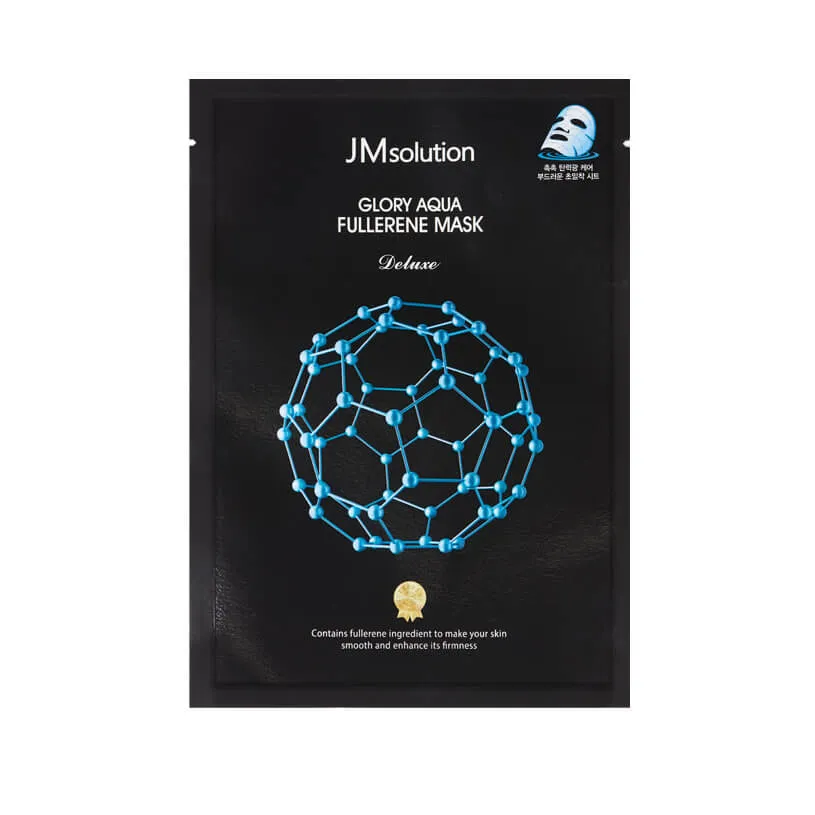 Антиоксидантная маска с фуллереном и пептидами JMsolution Aqua Fullerene Mask 35 ml