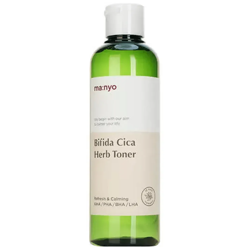 Успокаивающий тоник для чувствительной кожи Manyo Bifida Cica Herb Toner 210 ml