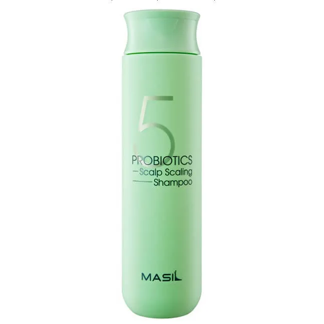 Глубокоочищающий шампунь с пробиотиками Masil 5 Probiotics Scalp Scaling Shampoo 300 ml