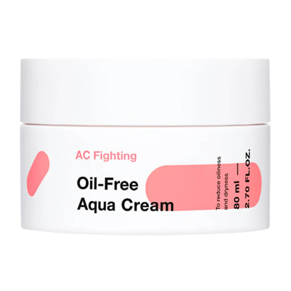 Безмасляный крем-гель от жирного блеска TIAM AC Fighting Oil-Free Aqua Cream 80 ml