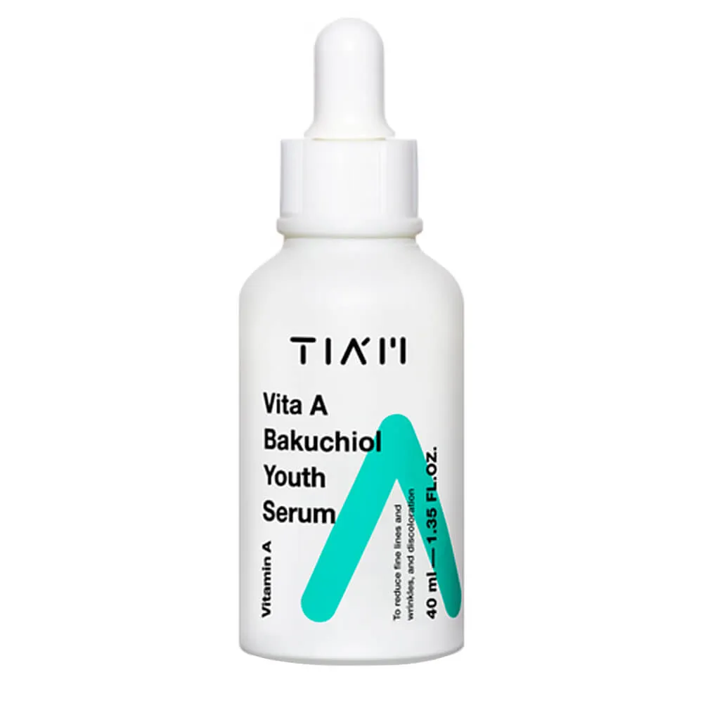 Сыворотка с ретинолом и бакучиолом от первых возрастных изменений TIAM Vita A Bakuchiol Youth Serum 40 ml