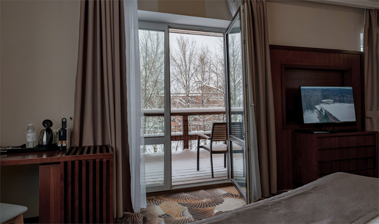 Джуниор сюит 2-мест.TWIN СПА сауна