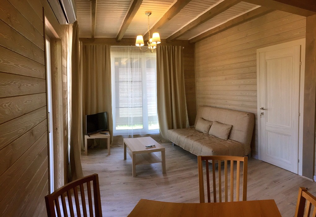 Коттедж 2-местный 2-комнатный Коттедж Люкс