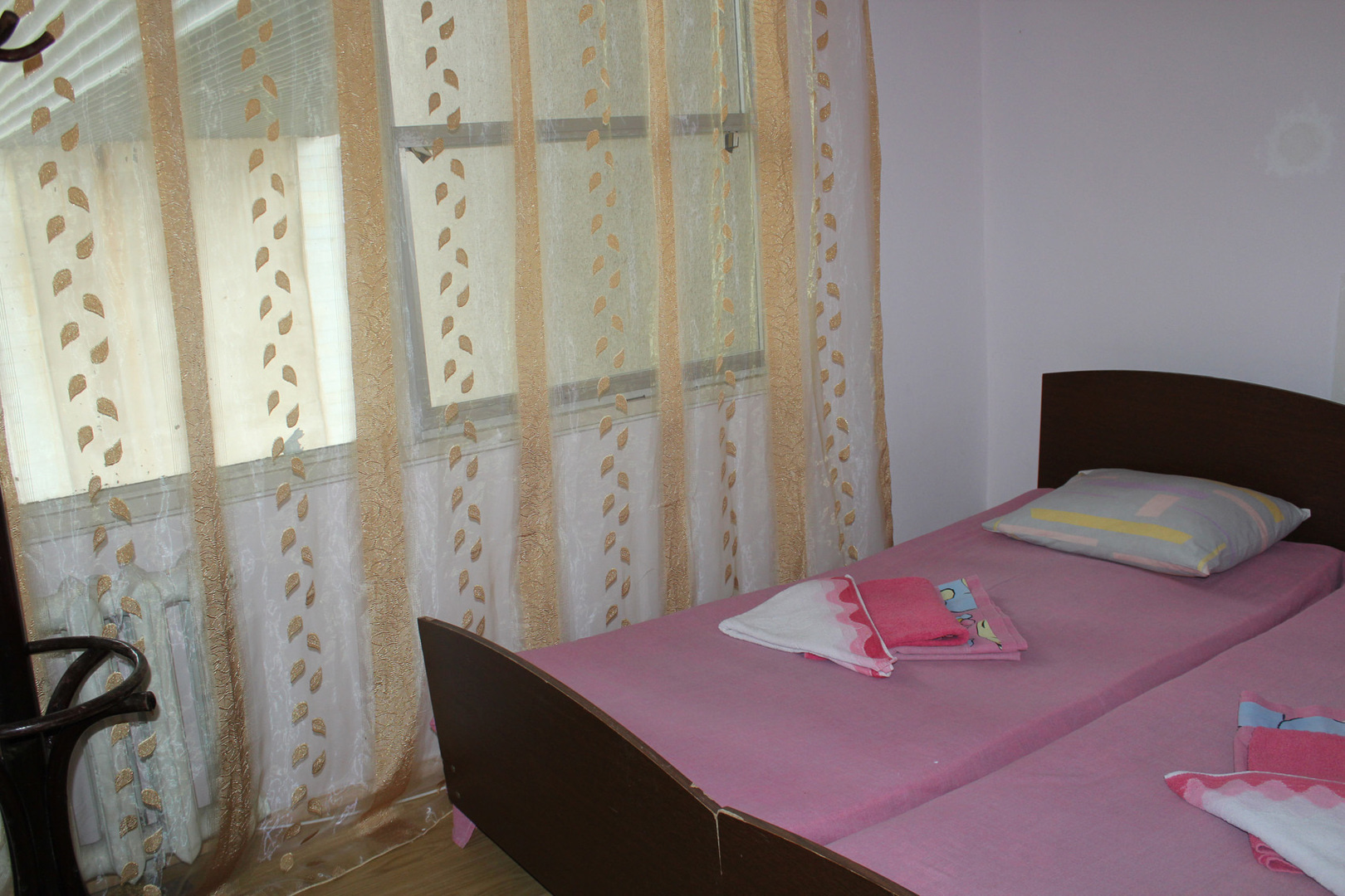 Эконом, без удобств, вид на горы