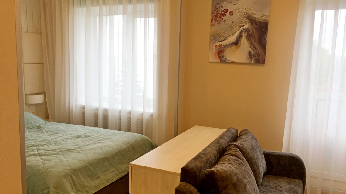 Посмотреть в галерее Комфорт+ 2-местный Дабл Комфорт+ корпус 1 (4 этаж)