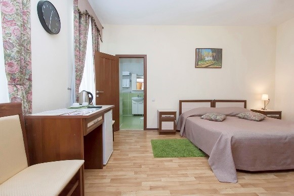 Люкс 2-местный 2-комнатный корпус №5