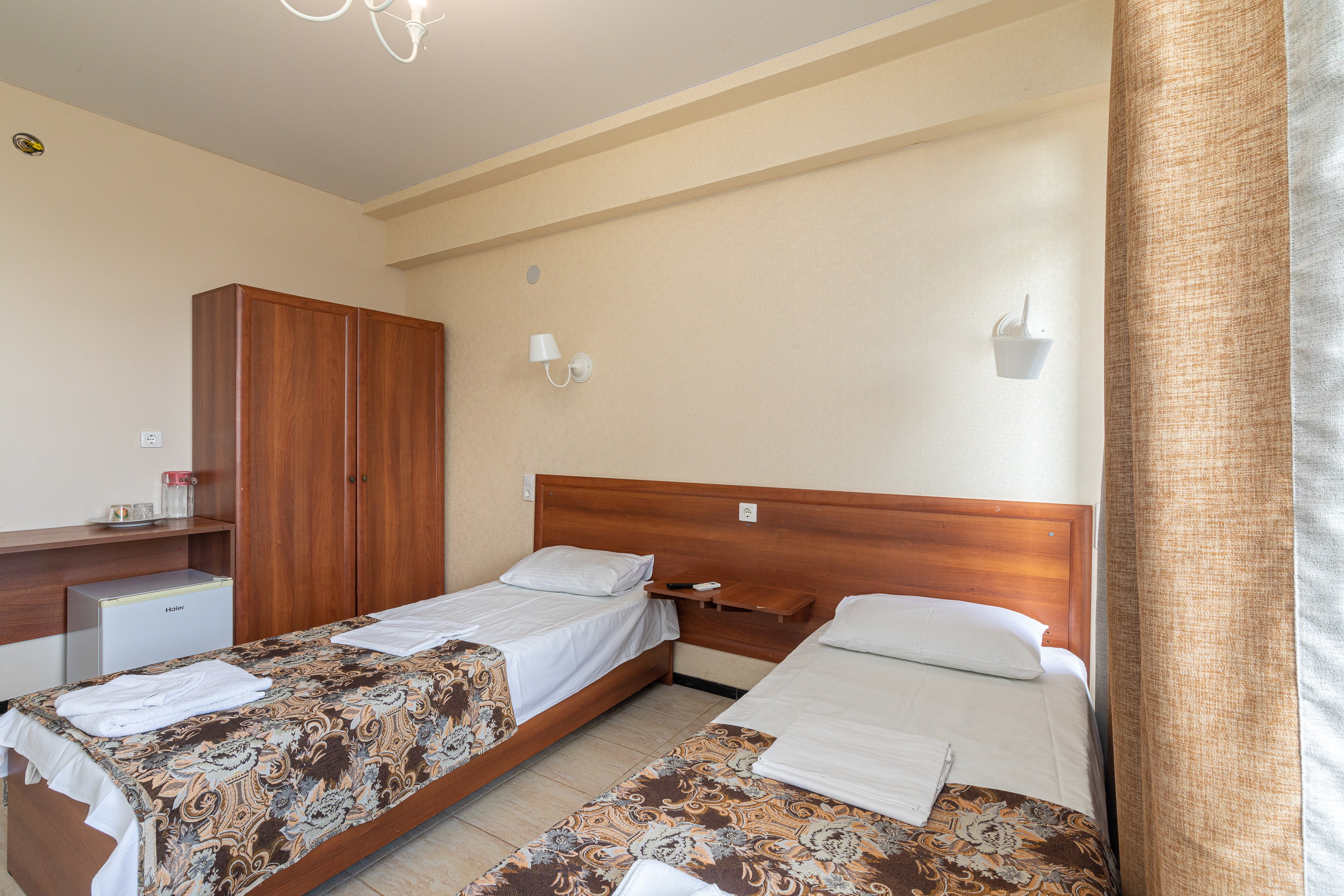 Стандартный 2-местный 1-й категории (с ремонтом, балкон)