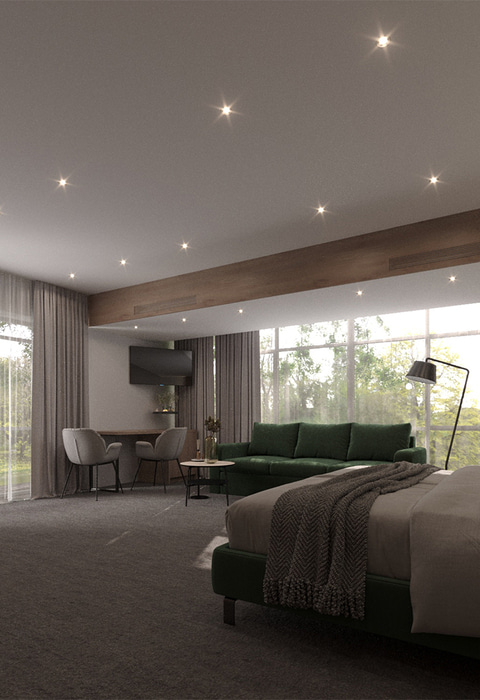 2-мест. люкс-студия с террасой