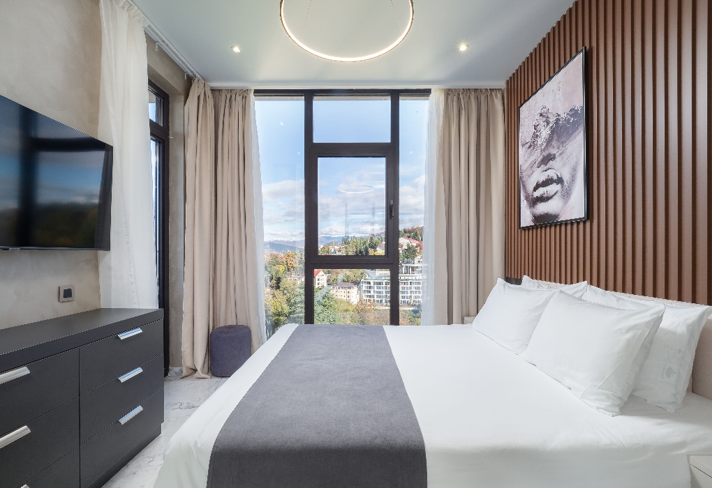 2-мест.(разм. в 4-мест.) апартаменты Luxe с балк. (2 спальни)