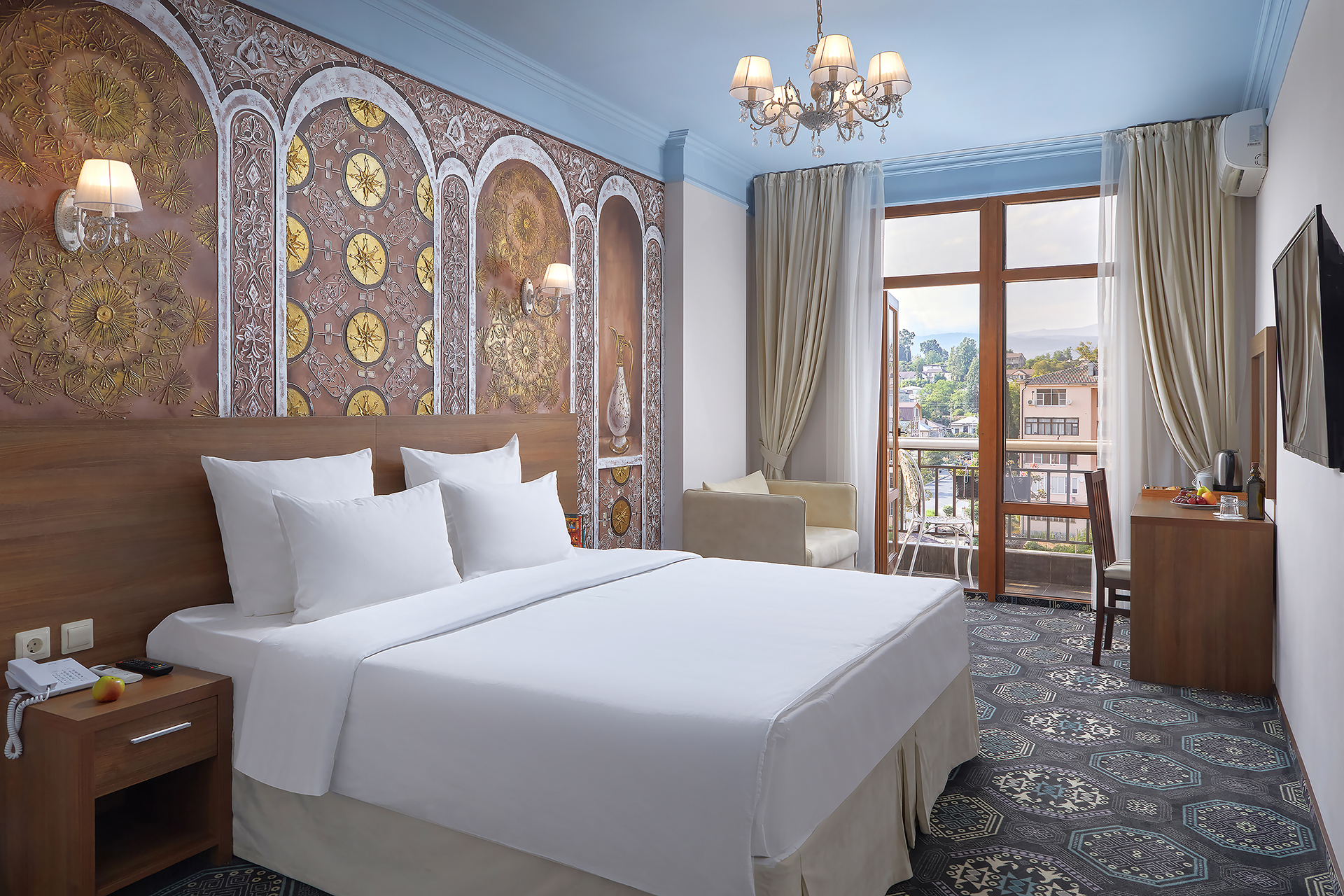 Deluxe 2-местный 1-комнатный