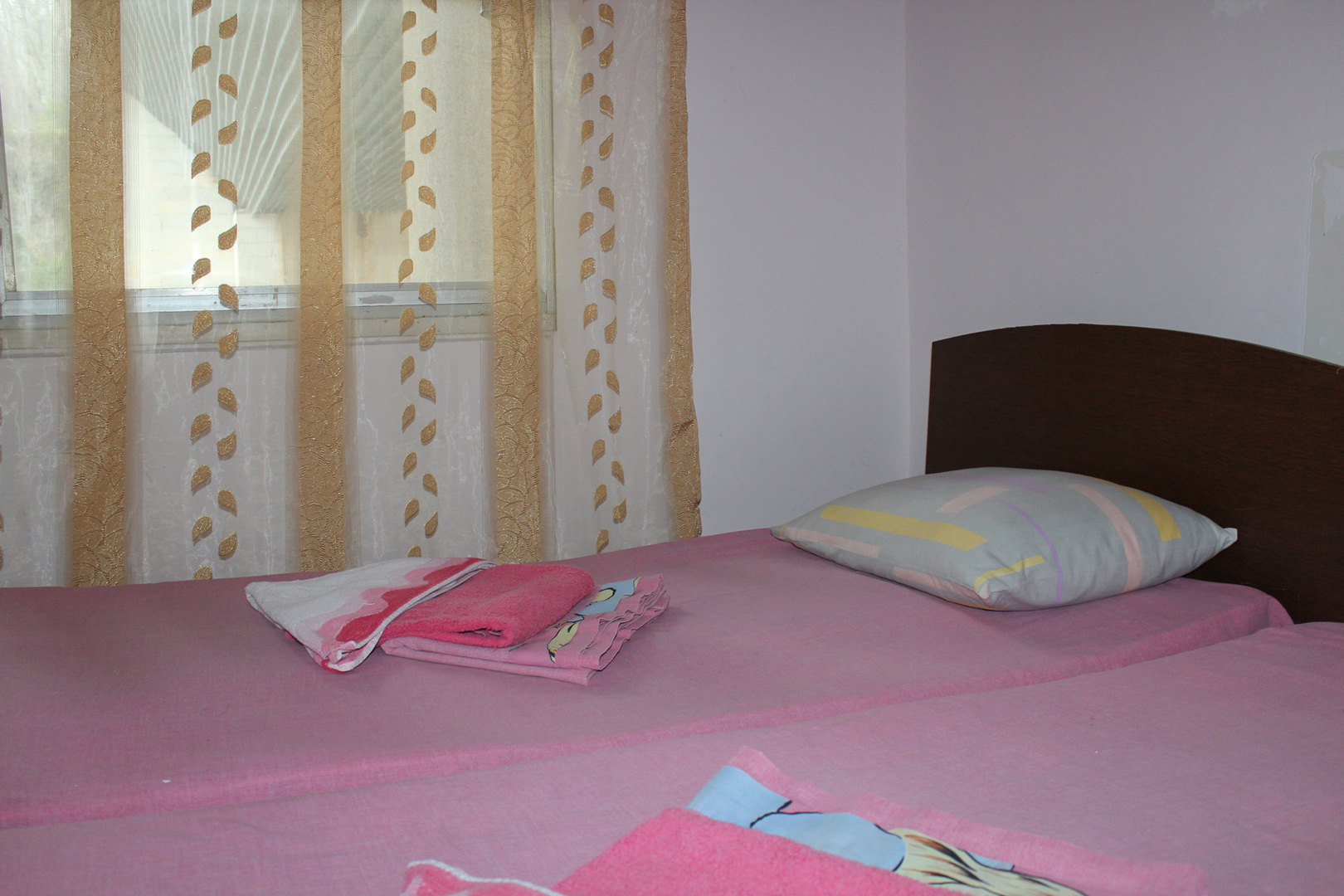 Эконом, без удобств, вид на горы