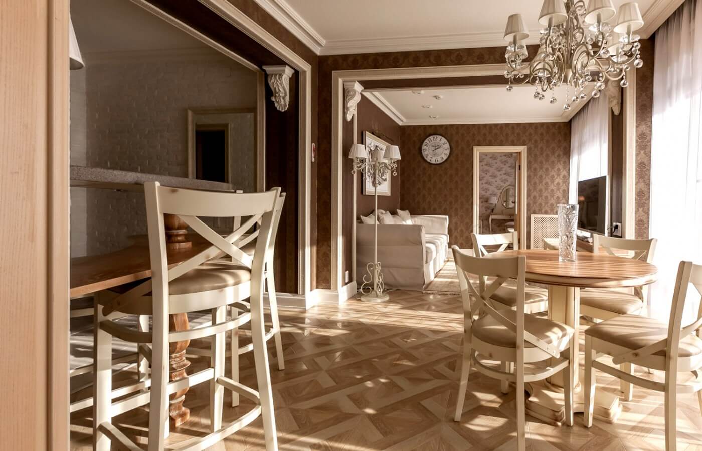 Апартаменты 2-мест 3-комн с кухней