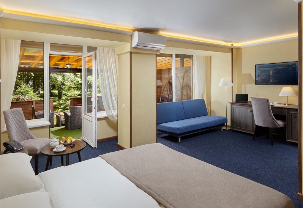 2-мест. 1-комн. апартаменты с верандой, корп. 2