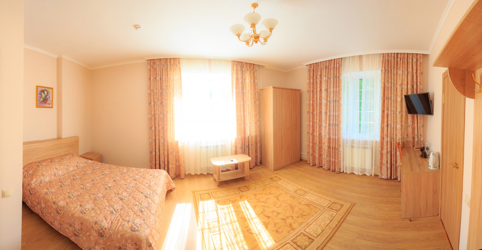 Студия 2-местный 1-комнатный