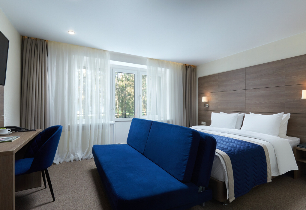 2-мест.(разм. в 4-мест.) семейный коннект, корп. 4