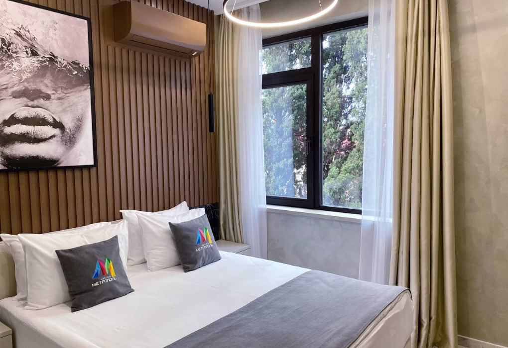 2-мест.(разм. в 4-мест.) апартаменты Luxe без балк. (2 спальни), 1 эт.