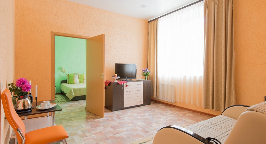 Посмотреть в галерее Семейный 2-местный 2-комнатный Family Room (корпус 6)