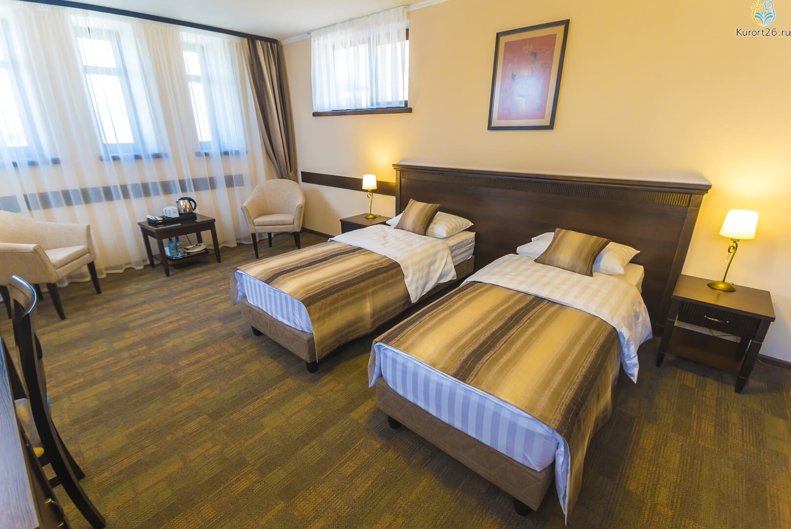 Стандарт 2-местный 1-комнатный