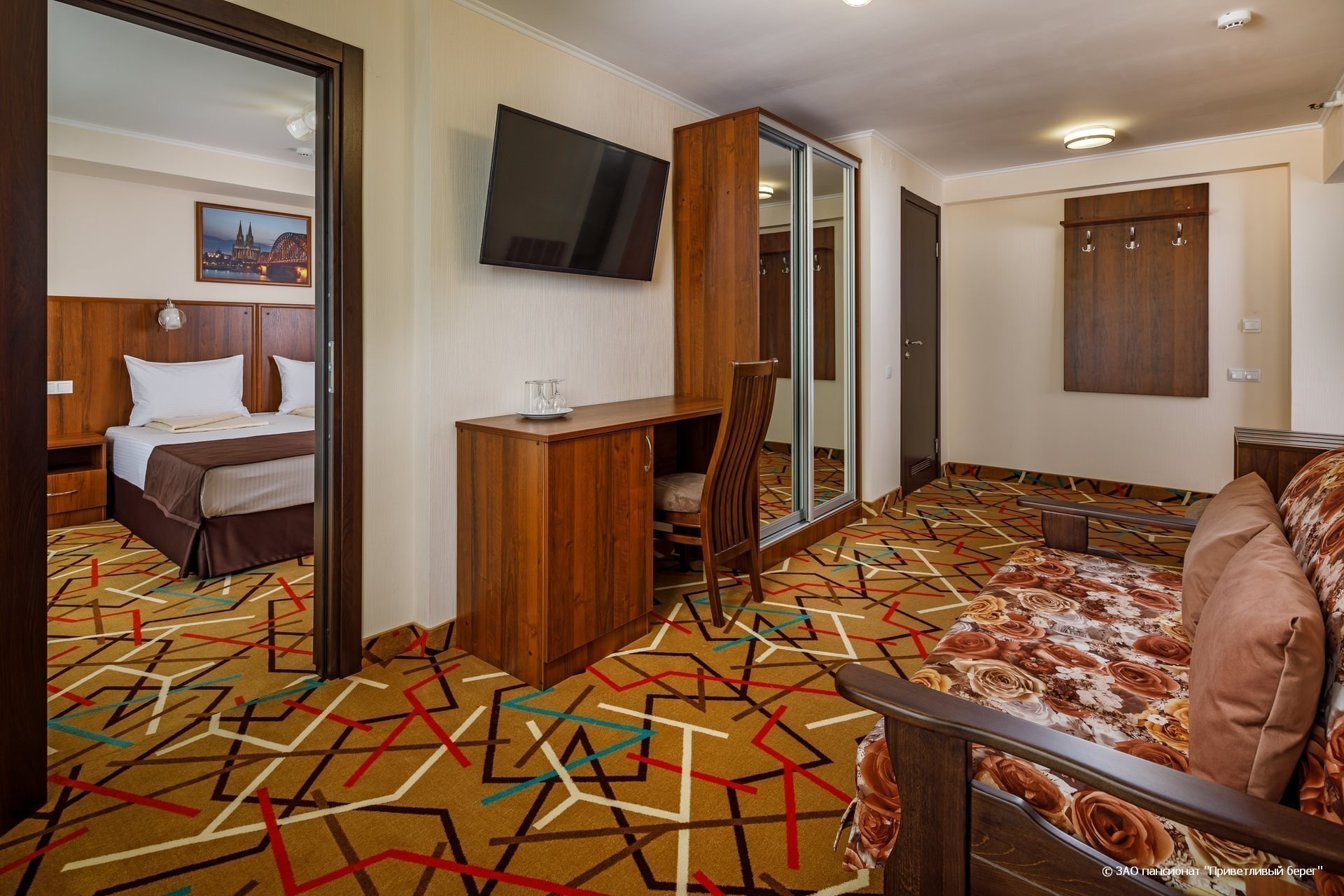 Семейный Комфортный 2-местный 2-комнатный