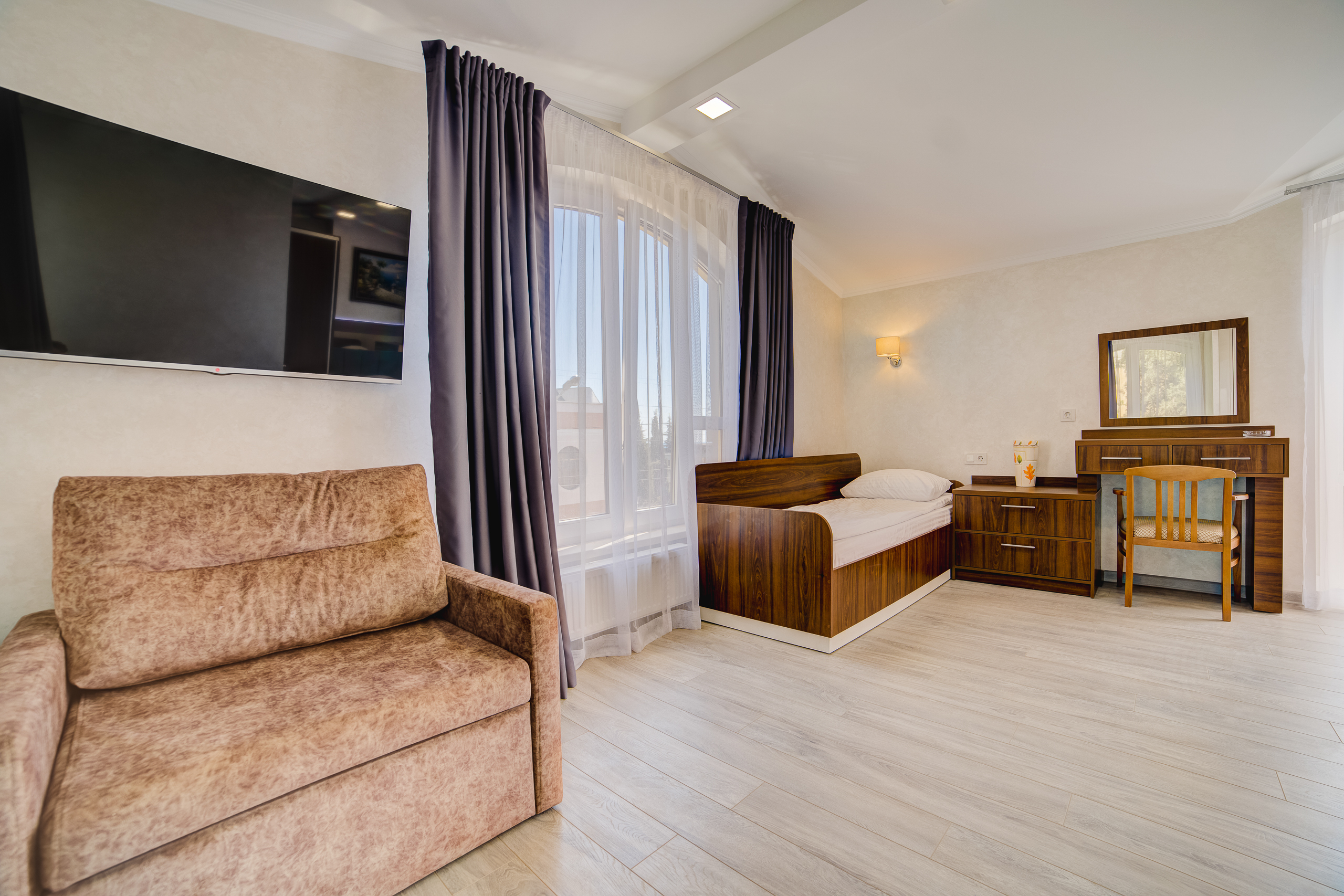 Апартаменты 2-этажные 2-комнатные