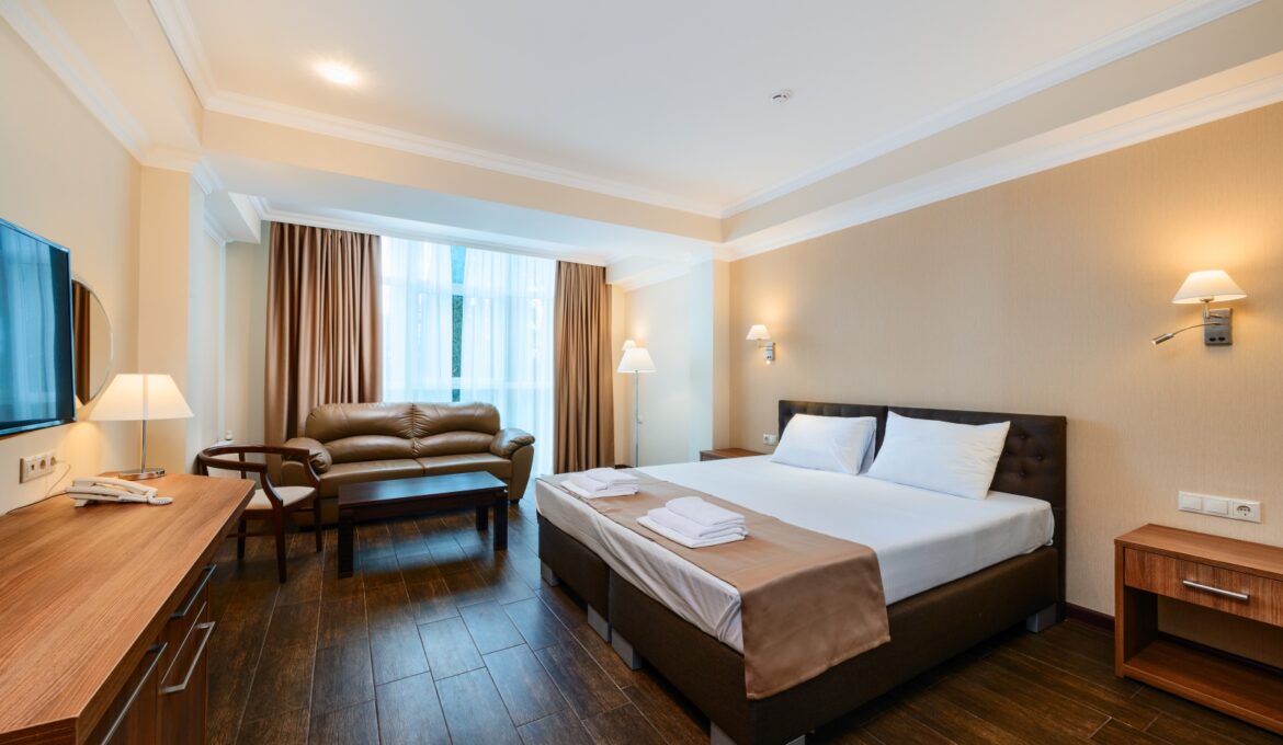 Студия 2-местный 1-комнатный без балкона, корпус 1