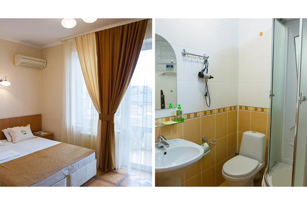 Люкс 2-местный Комфорт Семейный с 2 балконами