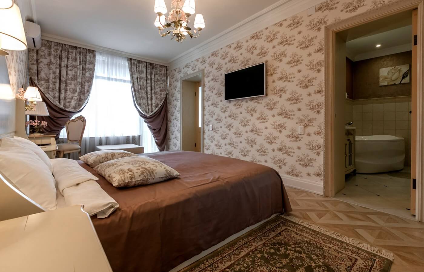 Апартаменты 2-мест 3-комн с кухней