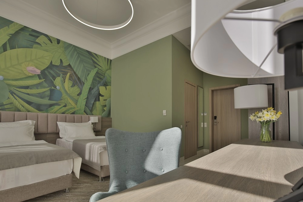 Посмотреть в галерее Comfort 2-местный 1-комнатный Side sea view-боковой вид на море, без балкона