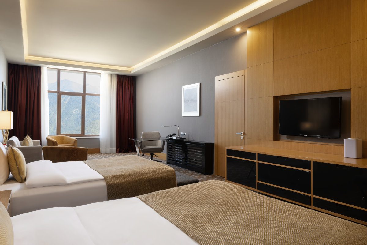 Супериор 2-местный ТВИН с видом на горы