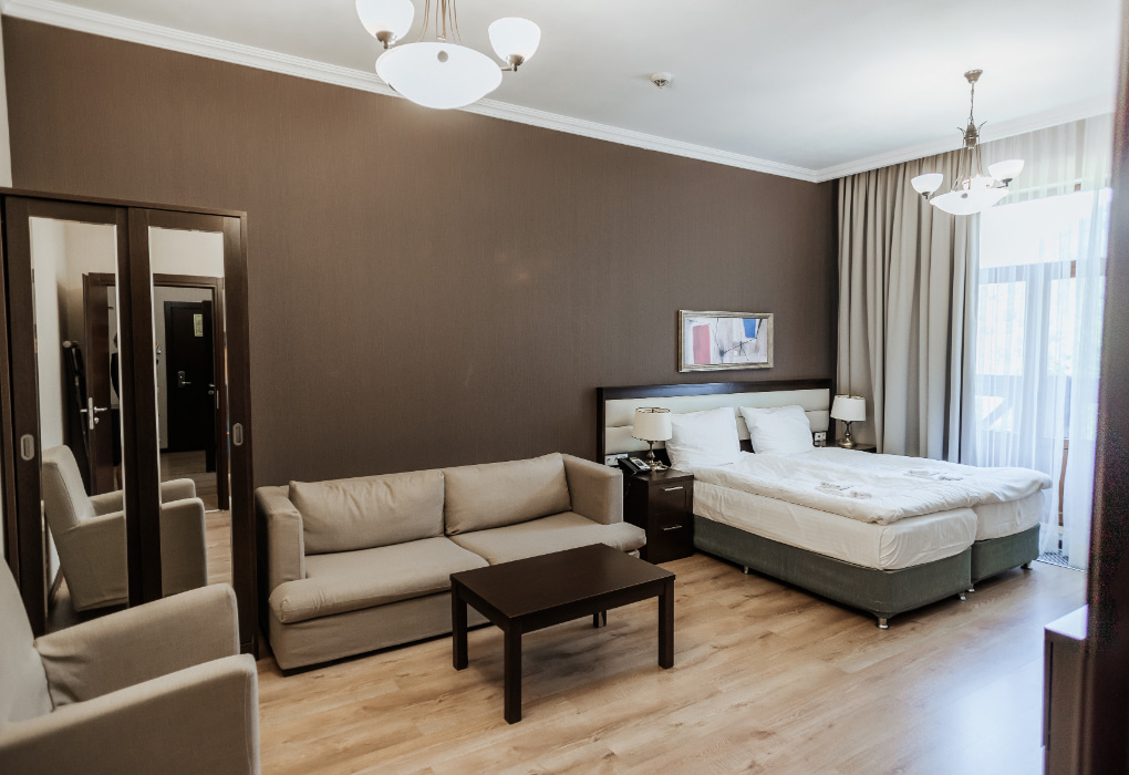 2-мест. апарт.премиум 1 спальня +960(вид на горы)