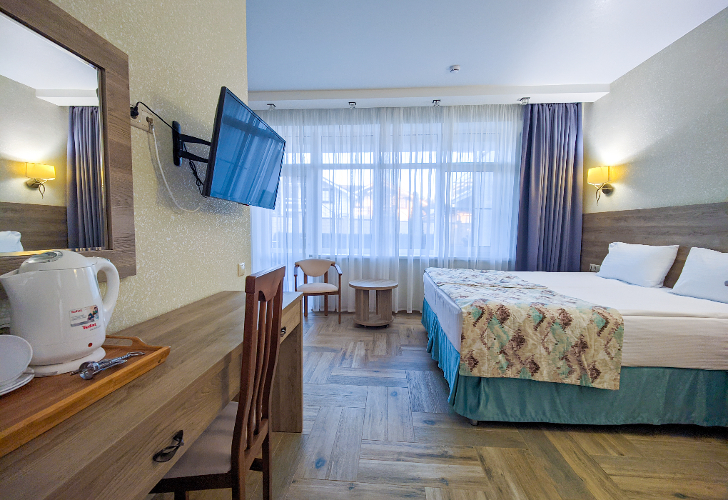 Посмотреть в галерее 2-мест.(разм. в 4-мест.) 2- комн. семейный коннект