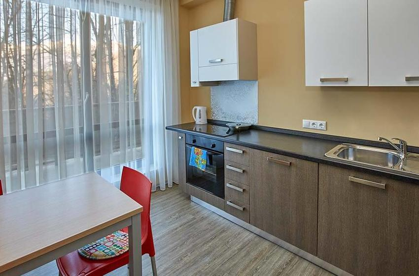 Апартаменты с 1 спальней