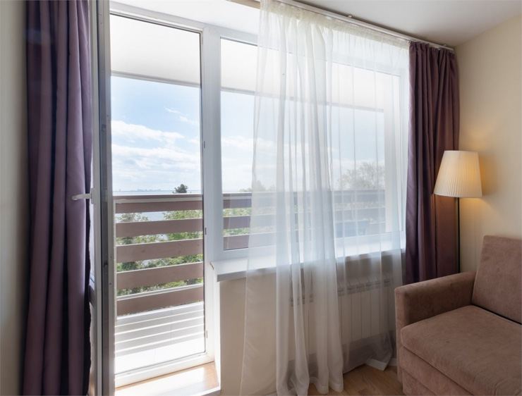 Студия 2-комнатная вид на залив