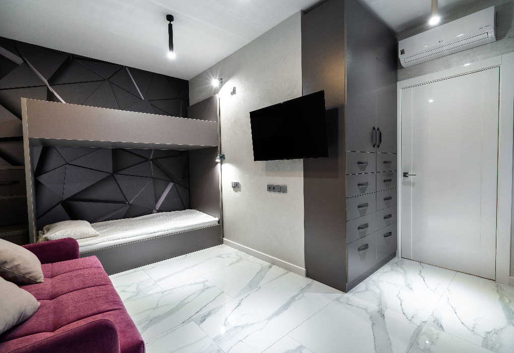 2-мест.(разм. в 4-мест.) апартаменты