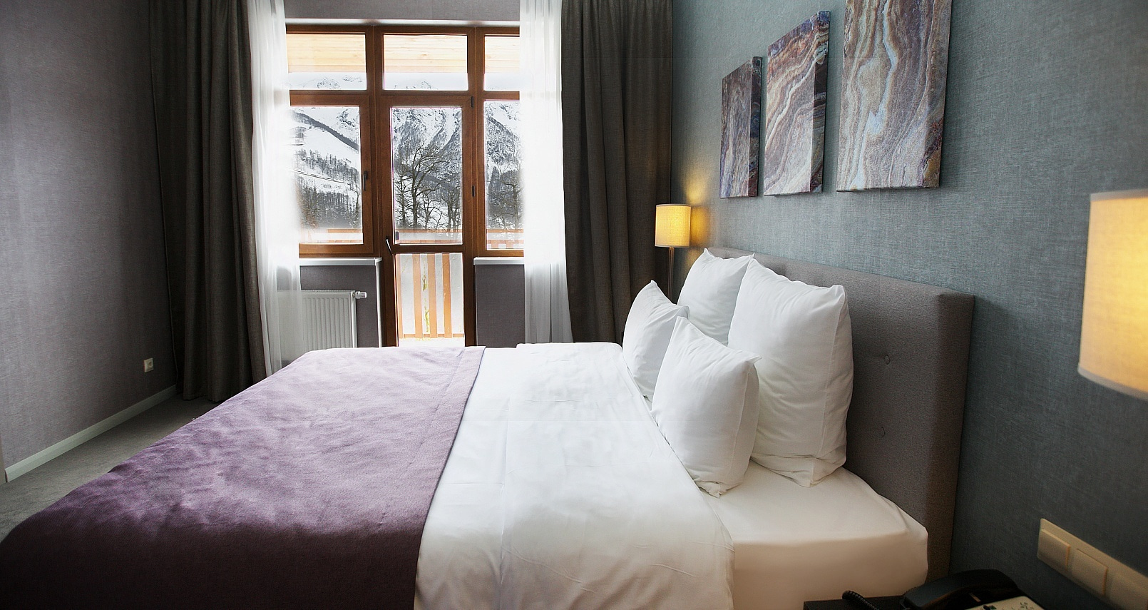 Посмотреть в галерее Suite Green Flow, вид на горы