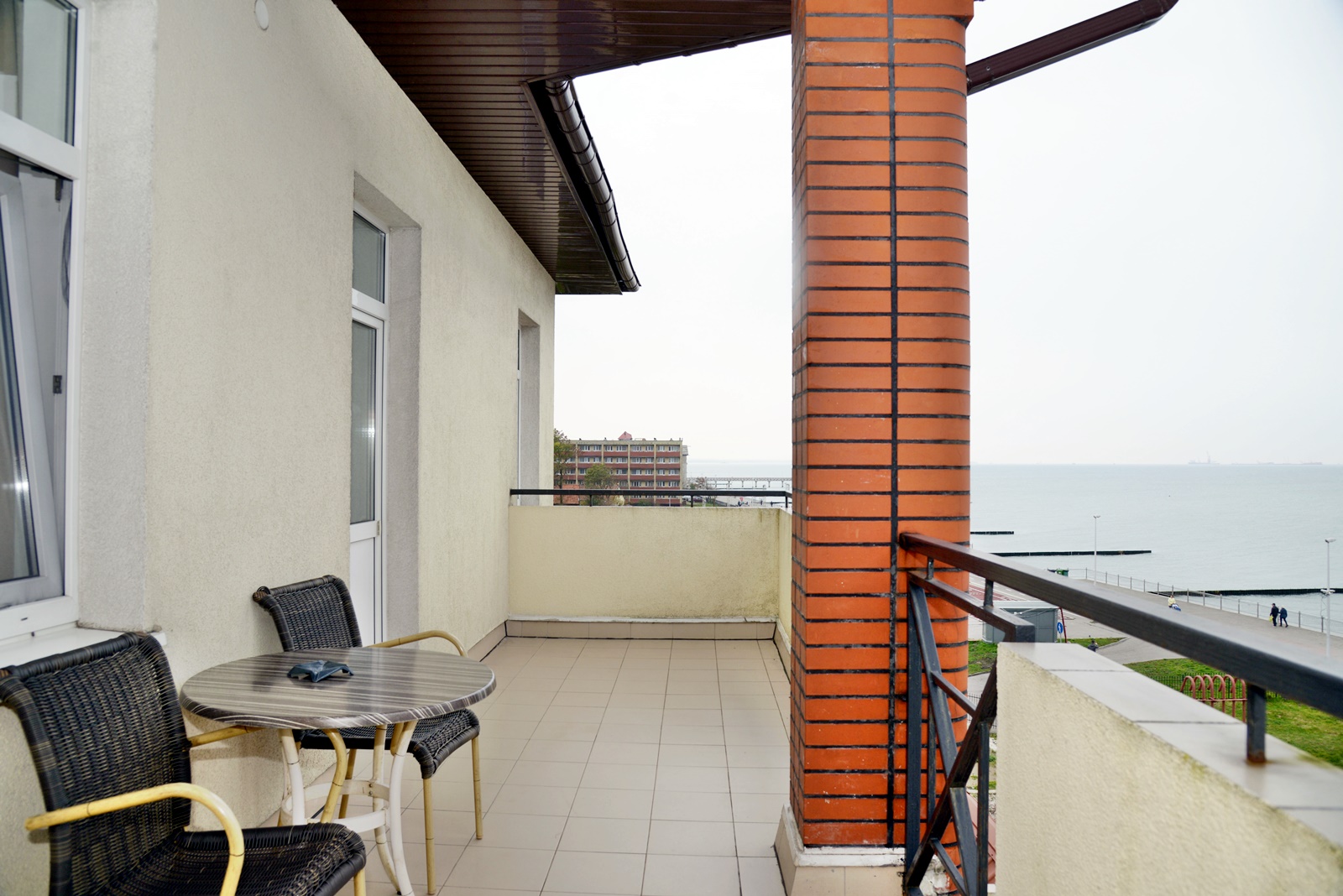 Семейный 2-местный 2-х комнатный корпус B вид на море