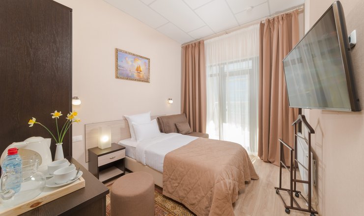 Стандарт Корпус Персей,1-местный 1-комнатный вид на технополис Эра,без балкона