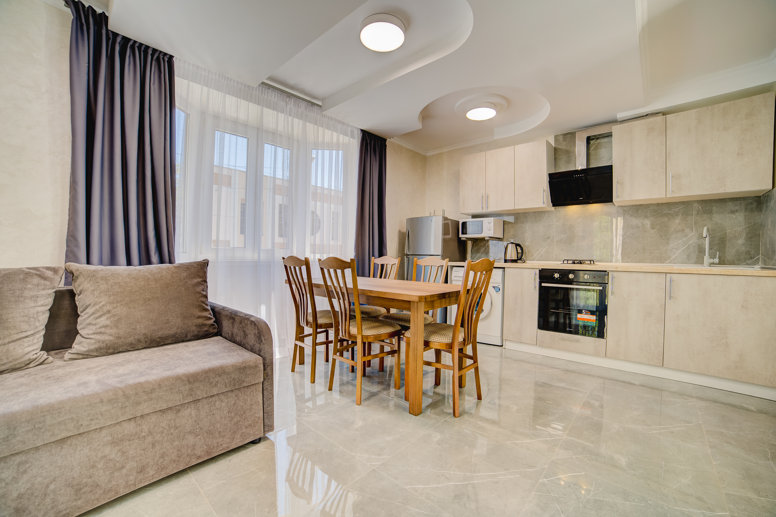 Апартаменты 2-этажные 2-комнатные