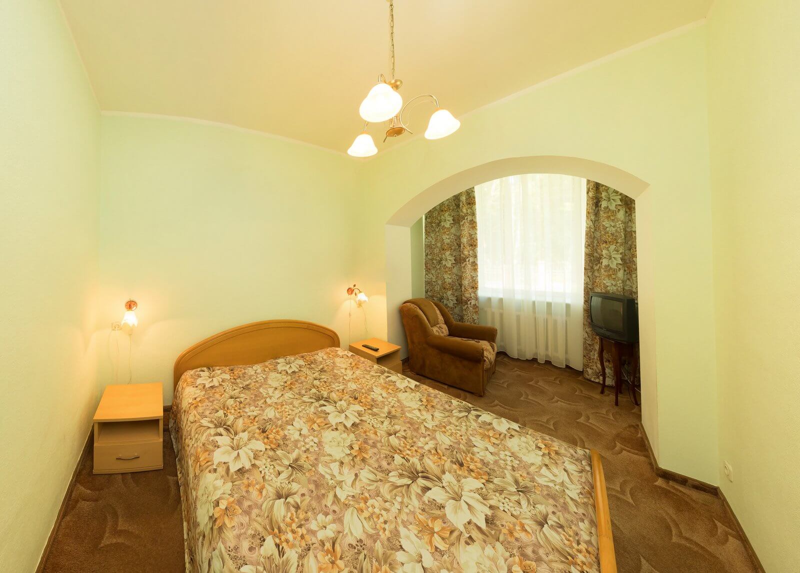 Люкс 2-местный 3-комнатный