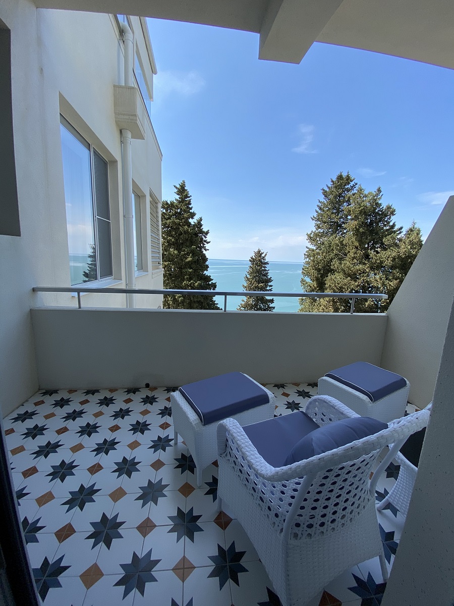 Посмотреть в галерее Comfort 2-местный 1-комнатный с террасой Sea view