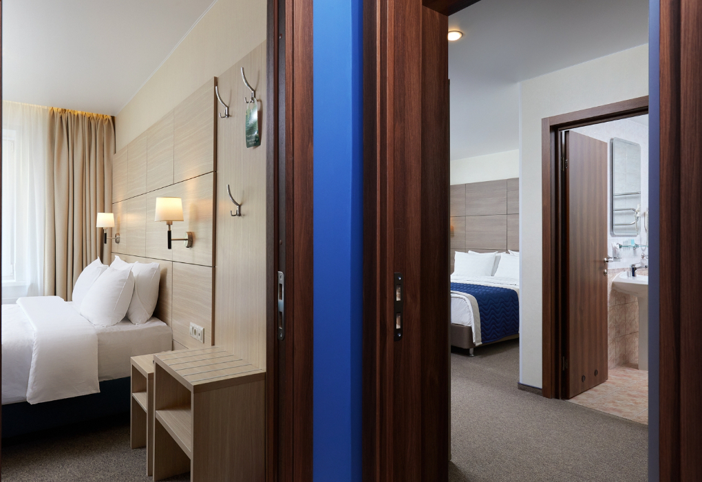 2-мест.(разм. в 4-мест.) семейный коннект, корп. 4