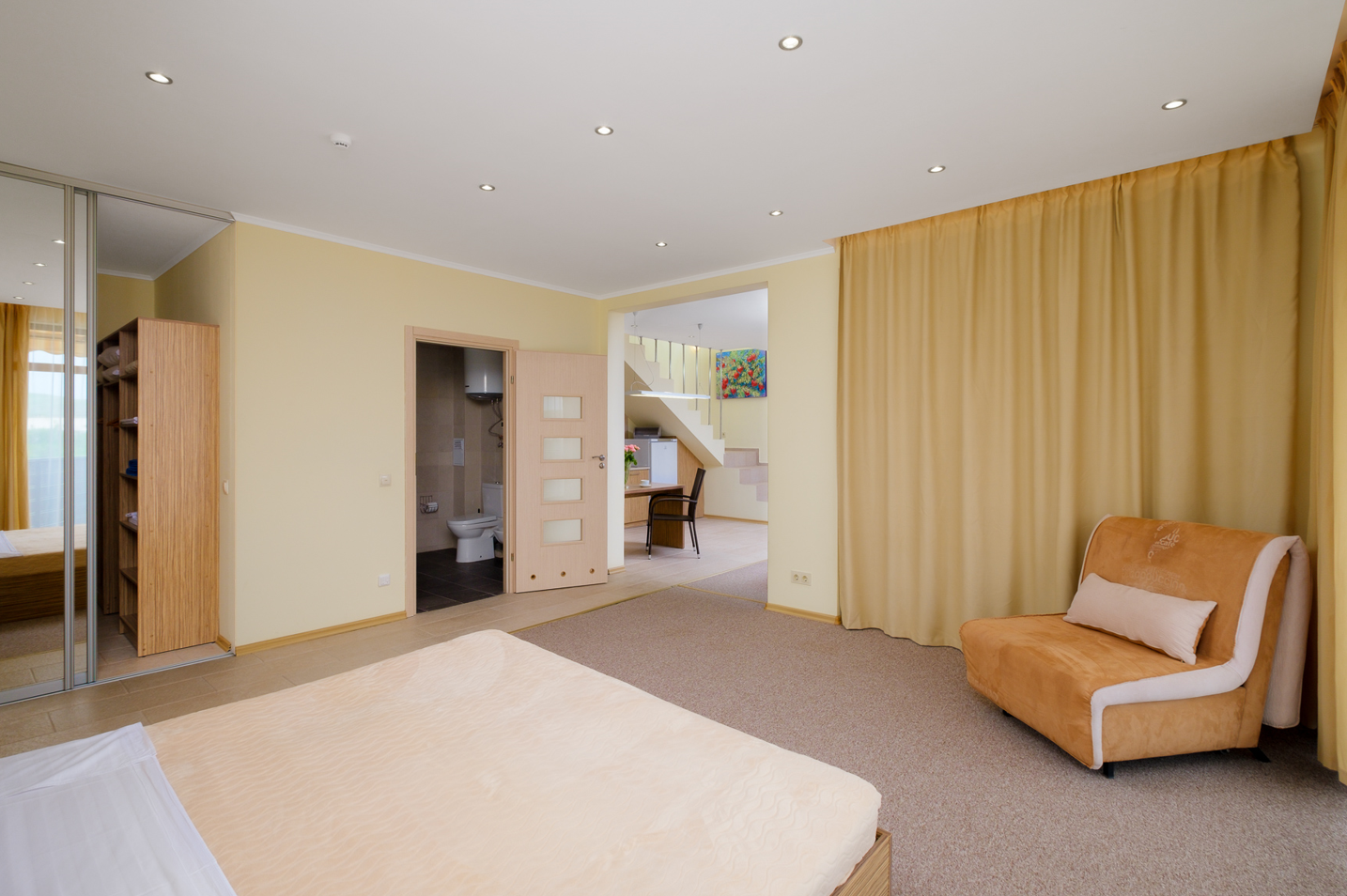 Люкс 2-местный 1-комнатный с террасой