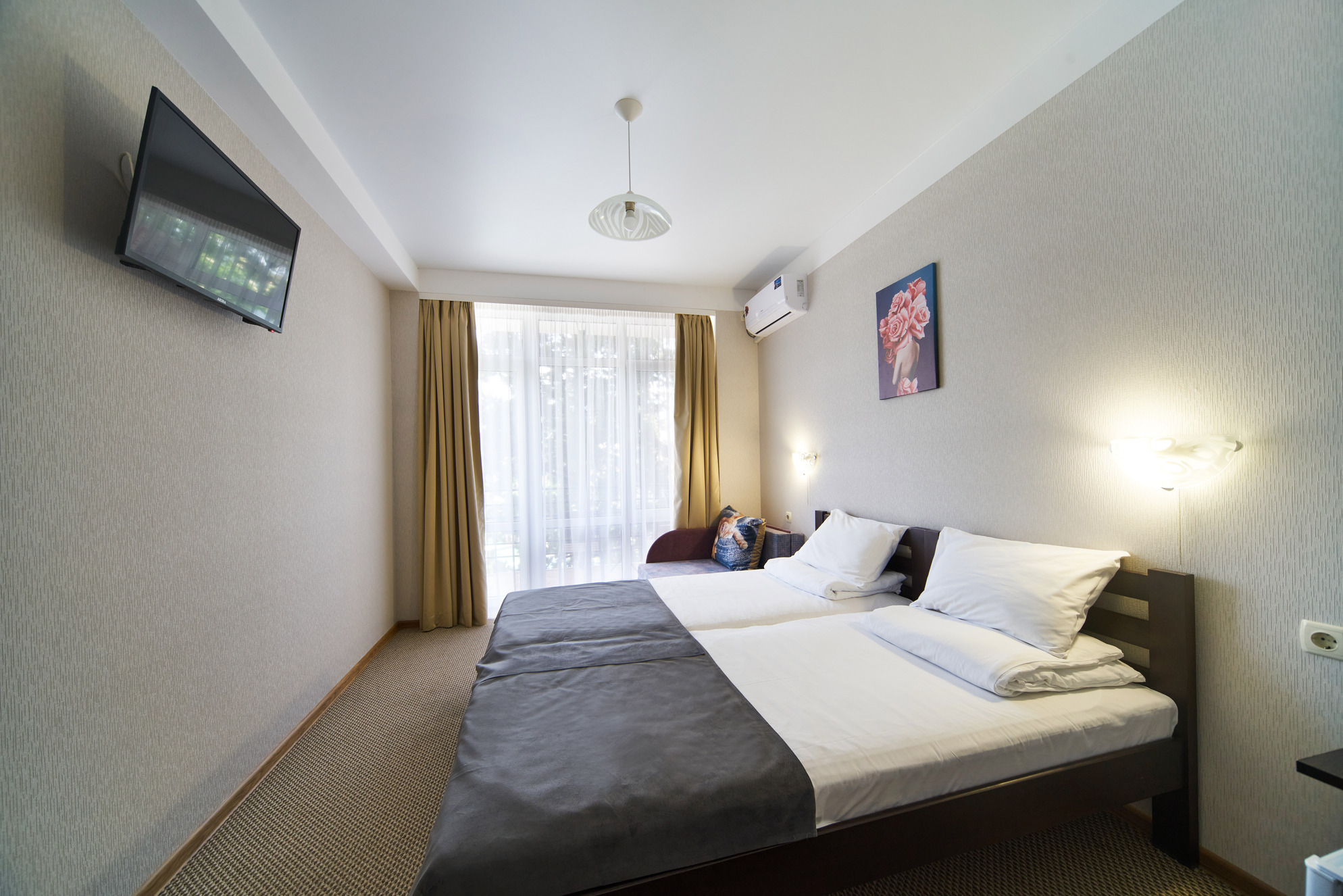 Стандартный 2-местный с балконом или террасой