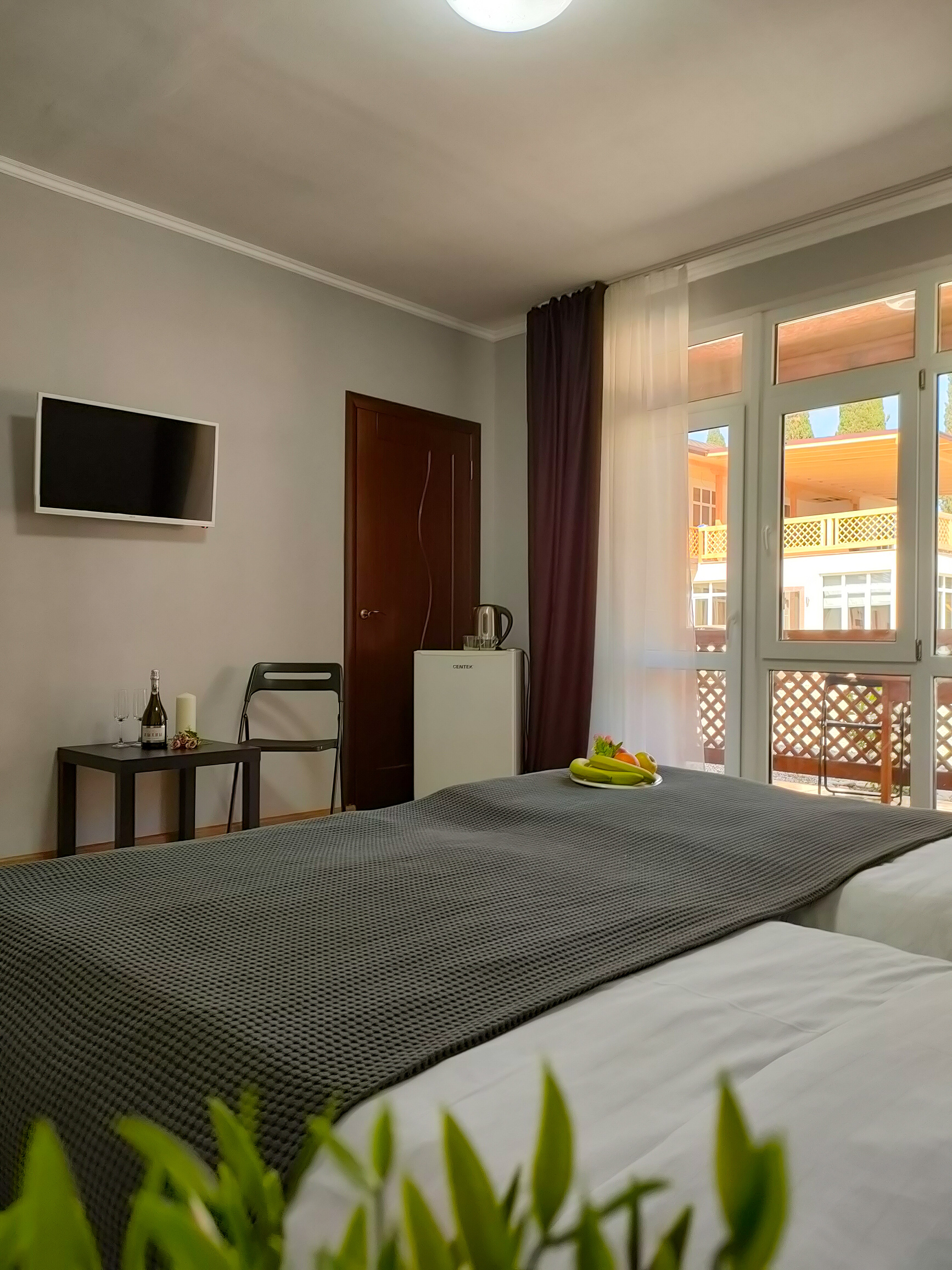 Стандарт 2-местный 1-комнатный c балконом корпус 1