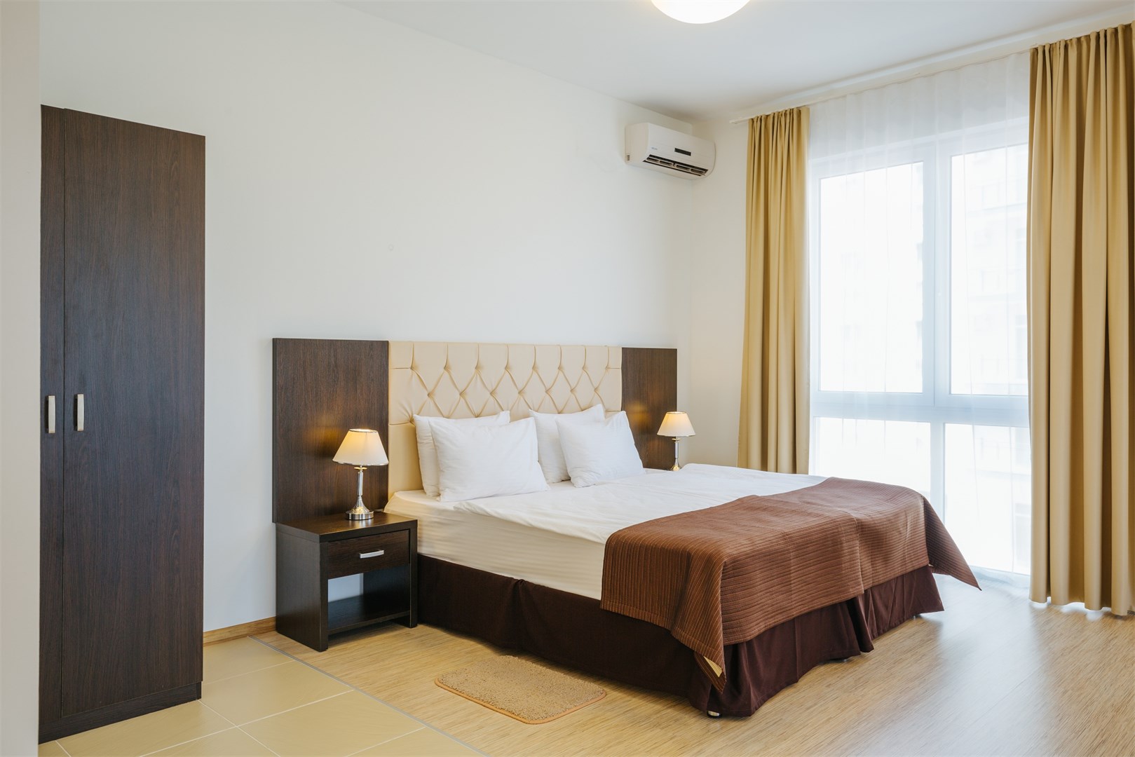 Апартаменты 2-местные 1 спальня МГН с кухней