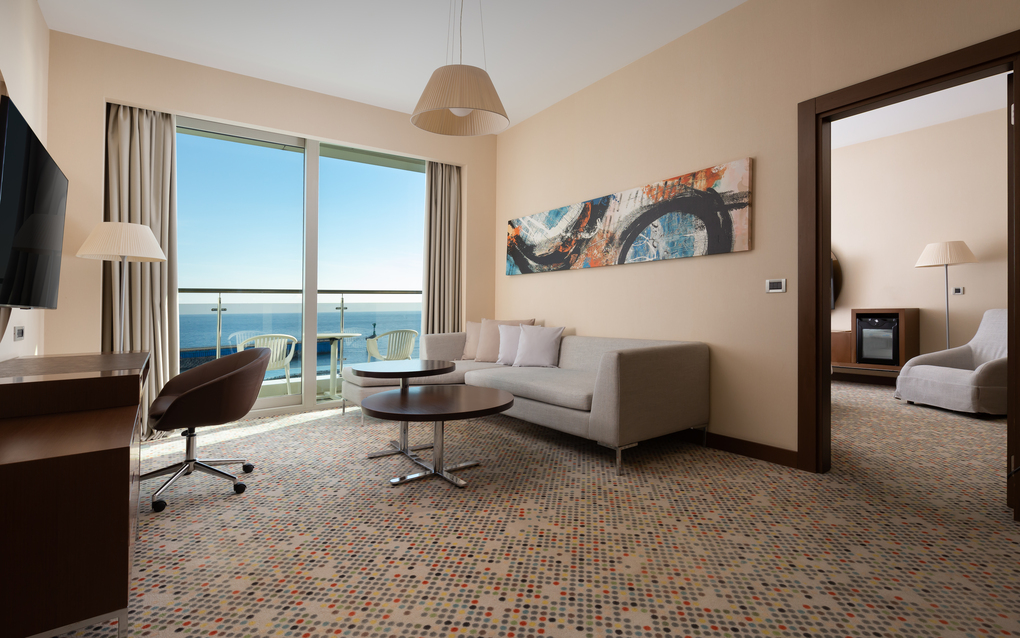 2-мест. 2-комн. люкс (вид на море) 