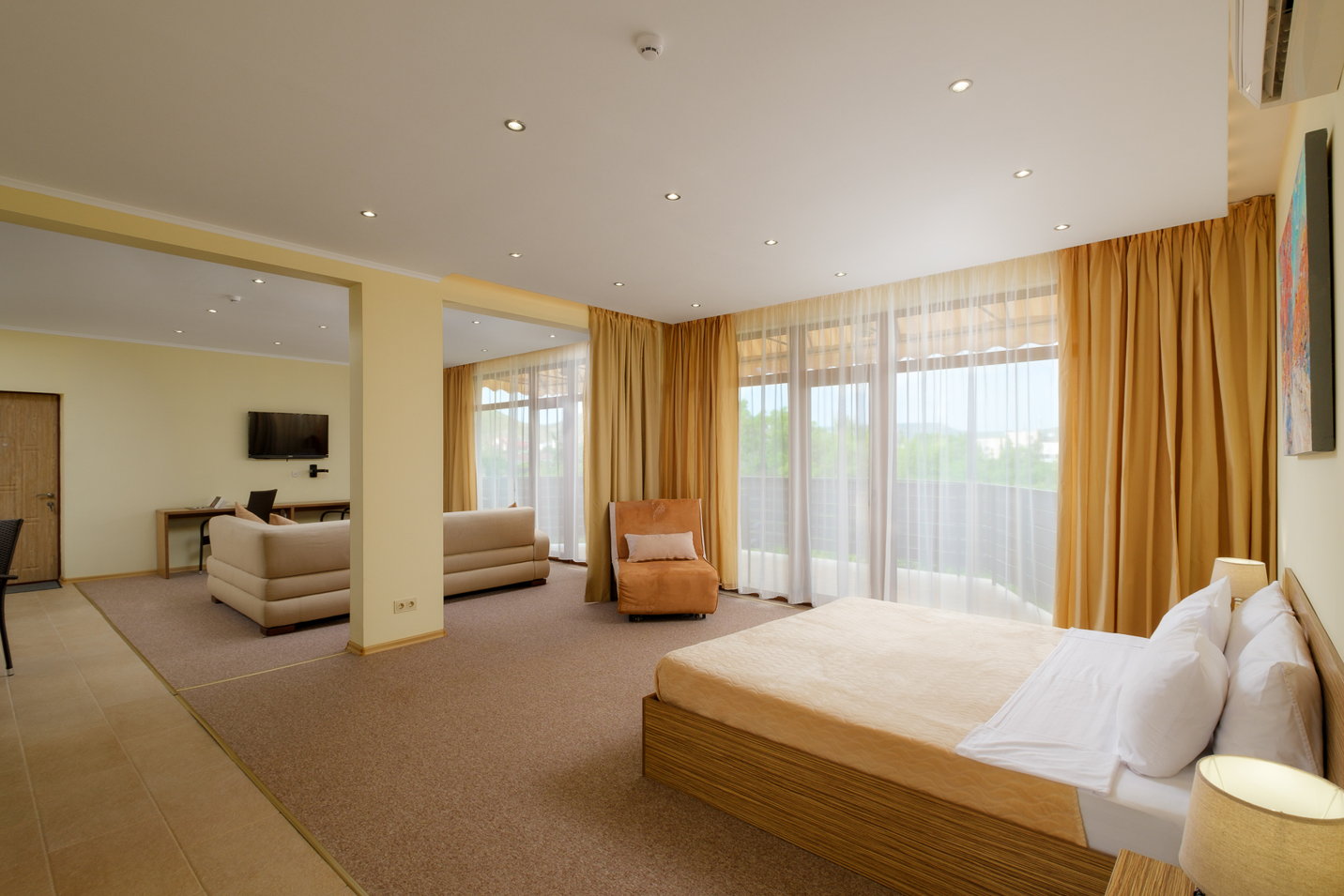 Люкс 2-местный 1-комнатный с террасой